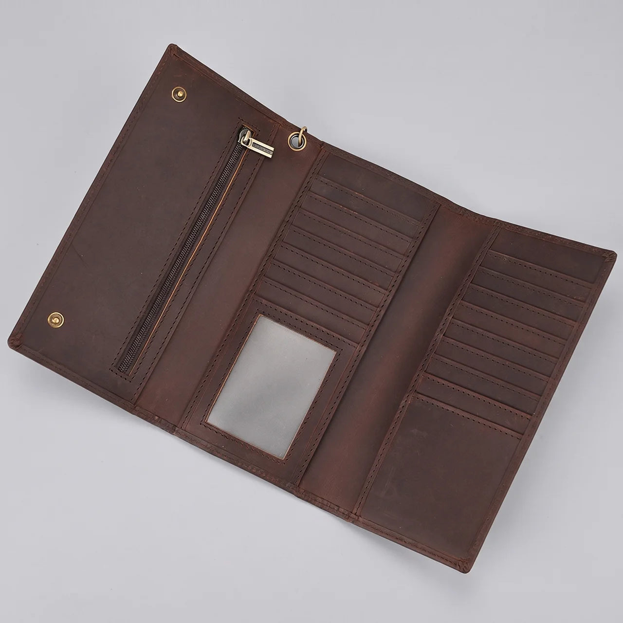 Chain Wallet - Men's Long Biker Snap Closure-Wallet-Chaps London-Chaps London