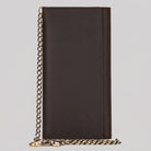 Chain Wallet - Men's Long Biker Snap Closure-Wallet-Chaps London-Dark Brown-Chaps London