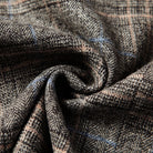 Check Blazer - Men's Single Breasted Suit Jacket-Fashion Men Blazer Plaid Fall-Chaps London-Chaps London