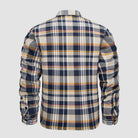 Check Jacket - Men's Quilted Lined Button Up-Coats & Jackets-Chaps London-Chaps London