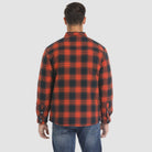 Check Jacket - Men's Quilted Lined Button Up-Coats & Jackets-Chaps London-Chaps London