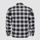 Check Jacket - Men's Quilted Lined Button Up-Coats & Jackets-Chaps London-Chaps London