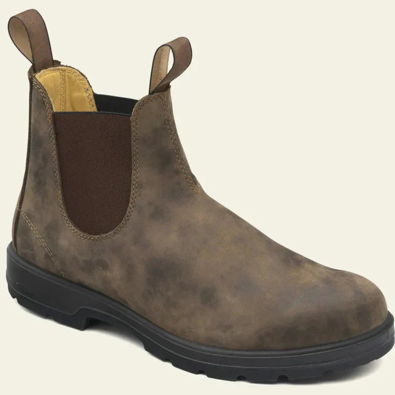 Chelsea Boots - Men's Waterproof Slip-On Ankle Boots-Men's Chelsea Boots-Chaps London-Brown-35-Chaps London