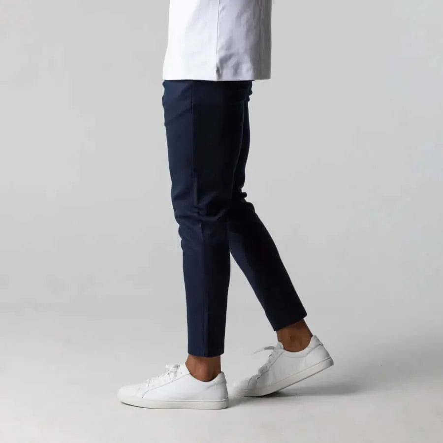Chino Pants - Men's Active Stretch Skinny Chinos-Chaps London-Chaps London