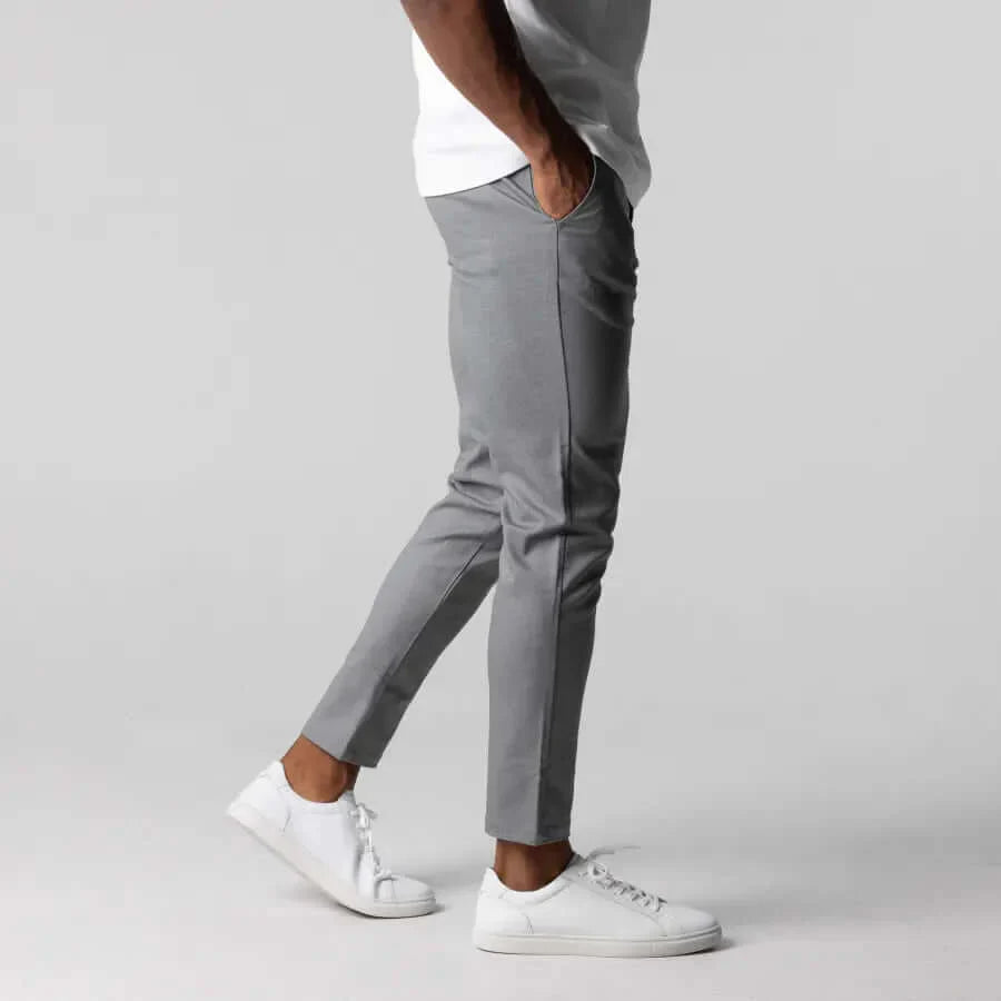 Chino Pants - Men's Active Stretch Skinny Chinos-Chaps London-Chaps London