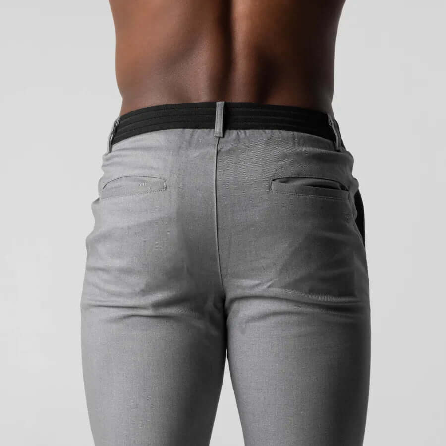 Chino Pants - Men's Active Stretch Skinny Chinos-Chaps London-Chaps London