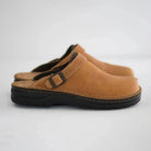 Clogs | Retro | Slip-On | Leather Clogs | Men's Shoes-Fashion Men Slippers All-year-Chaps London-Brown-38-Chaps London