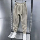 Corduroy Pants - Men's Elastic Waist Loose Fit Baggy Cord Pants-Men's Corduroy Trousers-Chaps London-Chaps London