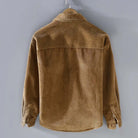 Corduroy Shirt | Fleece Lined | Button-Up | Winter Overshirt | Men's Overshirt-Overshirts-Chaps London-Chaps London