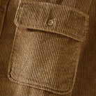 Corduroy Shirt | Fleece Lined | Button-Up | Winter Overshirt | Men's Overshirt-Overshirts-Chaps London-Chaps London