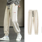 Corduroy Sweatpants | Loose Fit | Drawstring | Joggers | Men's Pants-Chaps London-Chaps London