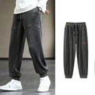 Corduroy Sweatpants | Loose Fit | Drawstring | Joggers | Men's Pants-Chaps London-Chaps London