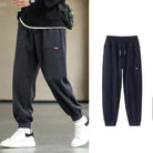Corduroy Sweatpants | Loose Fit | Drawstring | Joggers | Men's Pants-Chaps London-Chaps London