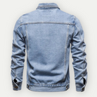 Denim Jacket - Classic Regular Fit Men's Jean Jacket-Denim Jacket-Chaps London-Chaps London