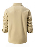 Denim Shirt - Men's Long Sleeve with Breast Pockets-Shirts-Chaps London-Chaps London
