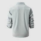 Denim Shirt - Men's Long Sleeve with Breast Pockets-Shirts-Chaps London-Chaps London