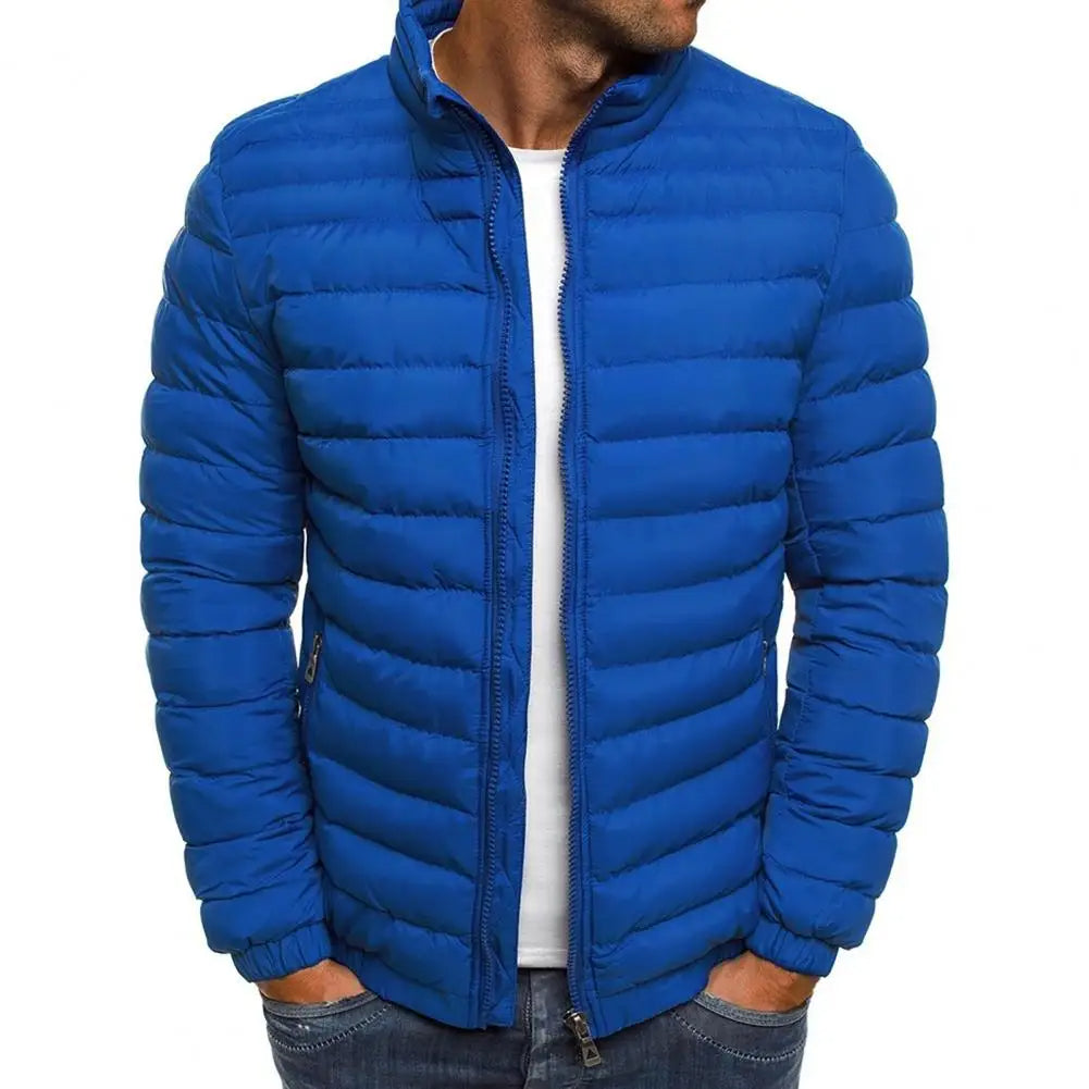Down Jacket - Lightweight - Zip Up - Autumn Jacket - Men's Jackets-Puffer Jackets-Chaps London-Chaps London