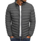 Down Jacket - Lightweight - Zip Up - Autumn Jacket - Men's Jackets-Puffer Jackets-Chaps London-Chaps London
