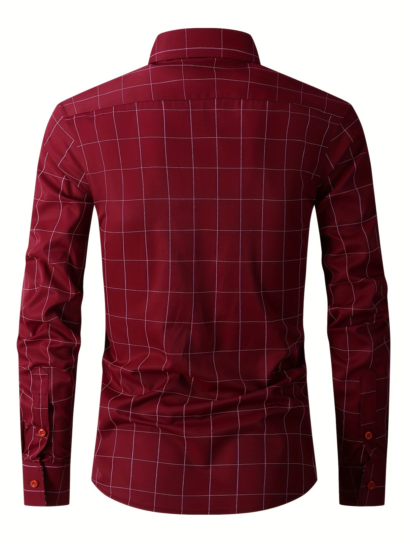 Dress Shirt | Long Sleeve | Slim Fit | Oxford Shirt | Men's Button-Up Shirt-Men Shirts-Chaps London-Chaps London