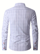 Dress Shirt | Long Sleeve | Slim Fit | Oxford Shirt | Men's Button-Up Shirt-Men Shirts-Chaps London-Chaps London