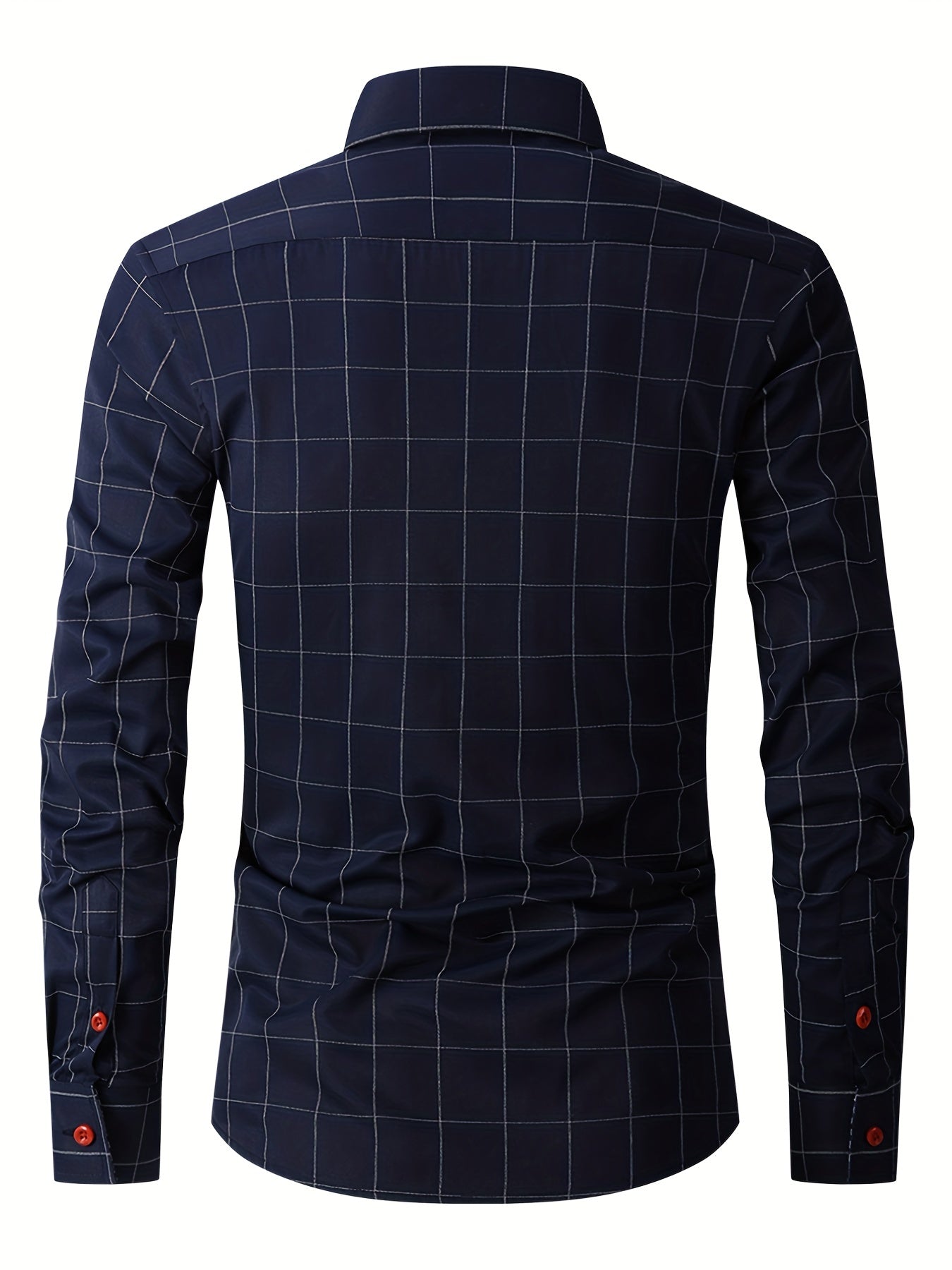 Dress Shirt | Long Sleeve | Slim Fit | Oxford Shirt | Men's Button-Up Shirt-Men Shirts-Chaps London-Chaps London