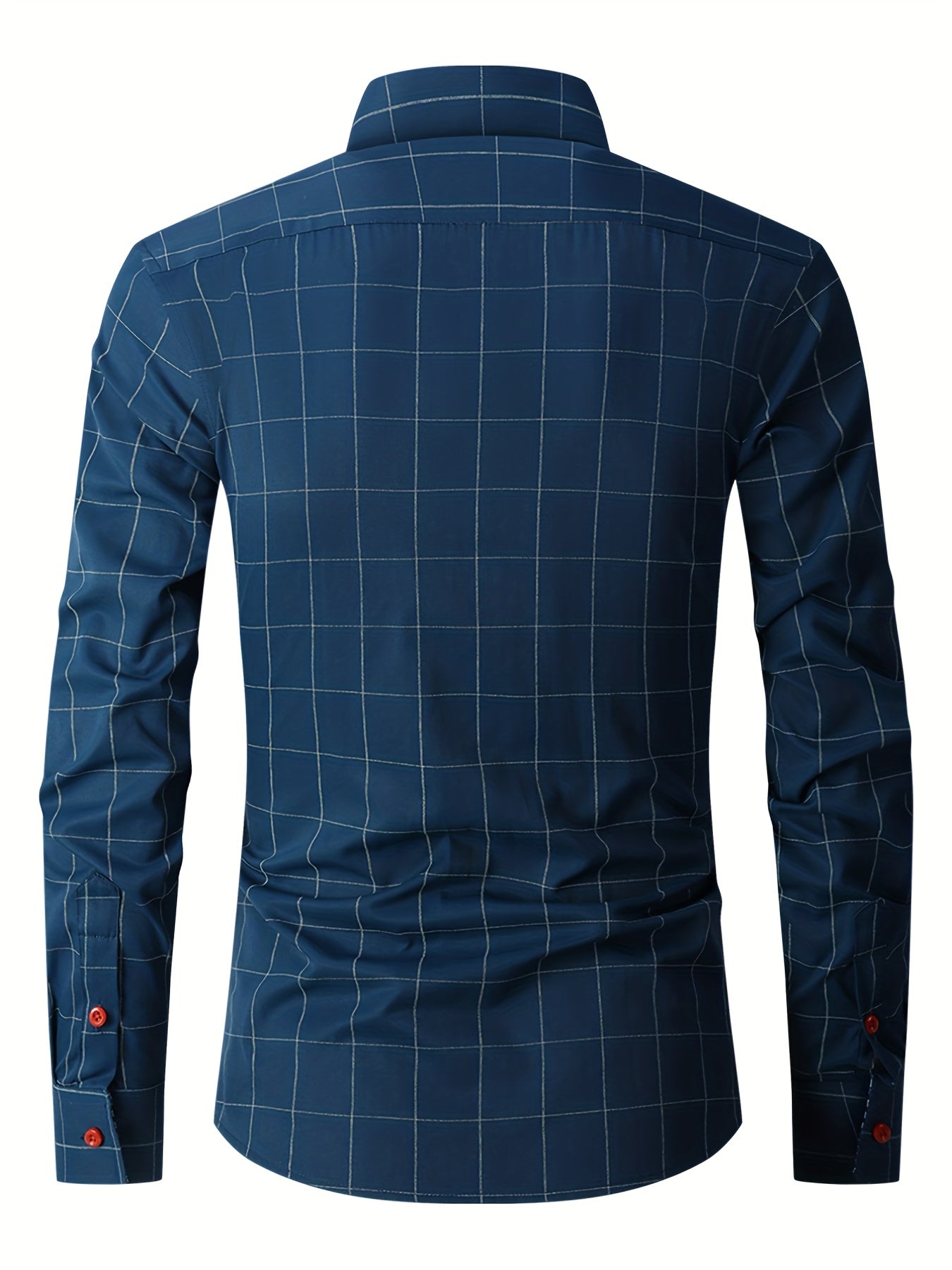 Dress Shirt | Long Sleeve | Slim Fit | Oxford Shirt | Men's Button-Up Shirt-Men Shirts-Chaps London-Chaps London