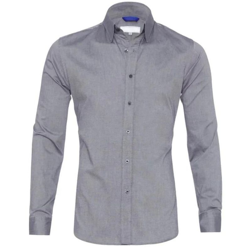 Dress Shirt - Men's Non Iron Button Up Shirt-Dress Shirts-Chaps London-Chaps London