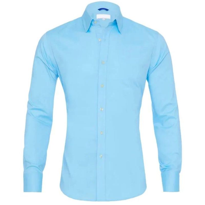 Dress Shirt - Men's Non Iron Button Up Shirt-Dress Shirts-Chaps London-Chaps London
