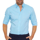 Dress Shirt - Men's Non Iron Button Up Shirt-Dress Shirts-Chaps London-Chaps London
