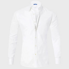 Dress Shirt - Men's Non Iron Wrinkle Free Collared-Dress Shirts-Chaps London-Chaps London