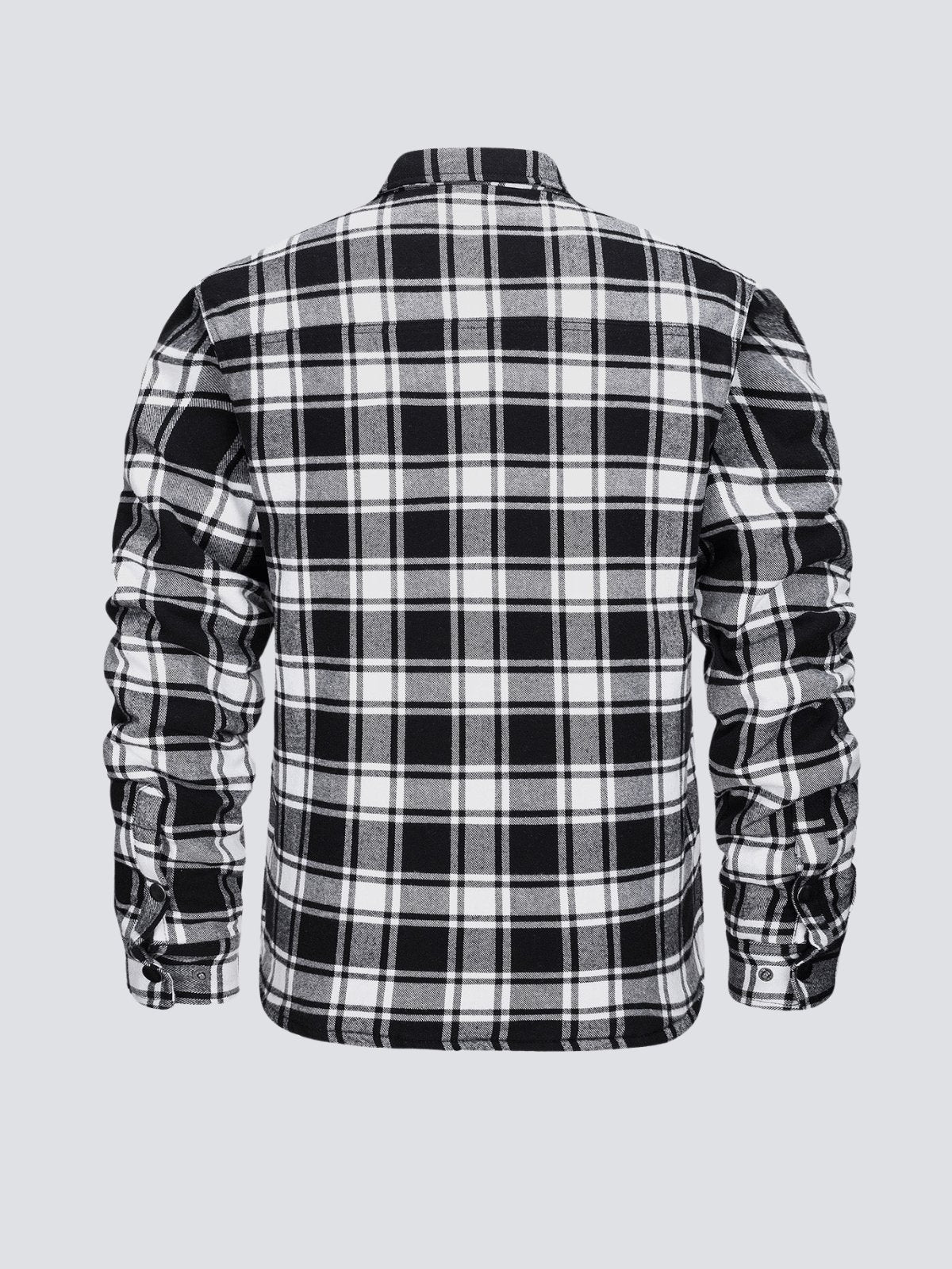 Flannel Jacket - Plaid - Button-Up - Quilted Liner Jacket - Men's Winter Jacket-Jackets-Chaps London-Chaps London