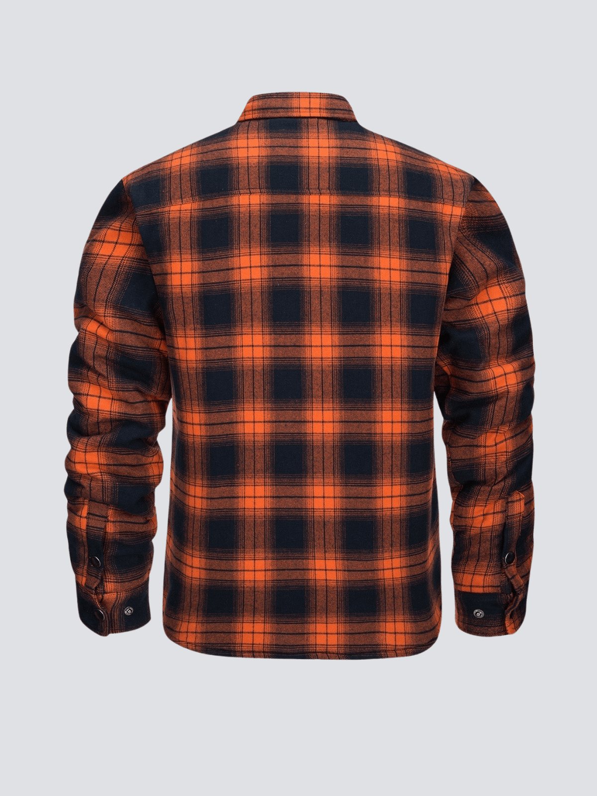 Flannel Jacket - Plaid - Button-Up - Quilted Liner Jacket - Men's Winter Jacket-Jackets-Chaps London-Chaps London