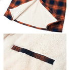 Flannel Shirt - Fleece Lined - Overshirt - Plaid Shirt - Men's Clothing-Overshirts-Chaps London-Chaps London