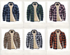 Flannel Shirt - Fleece Lined - Overshirt - Plaid Shirt - Men's Clothing-Overshirts-Chaps London-Chaps London
