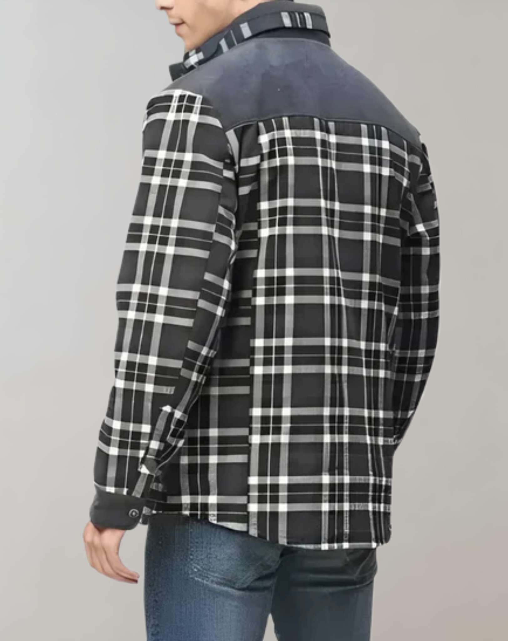 Flannel Shirt | Fleece Lined | Plaid | Flannel Jacket | Men's Clothing-Flannel Jacket-Chaps London-Chaps London
