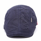 Flat Cap - Adjustable Canvas British Men's Cap-Flat Cap-Chaps London-Chaps London