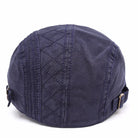 Flat Cap - Adjustable Canvas British Men's Cap-Flat Cap-Chaps London-Chaps London