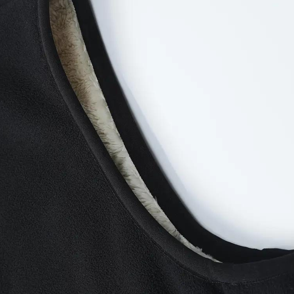 Fleece Gilet - Men's Zip Up Winter Bodywarmer-Men Winter Vest-Chaps London-Chaps London