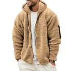 Fleece Hoodie | Warm | Zip-Up | Teddy Hoodie | Men's Fleece Jacket-Sweatshirts & Hoodies-Chaps London-Chaps London