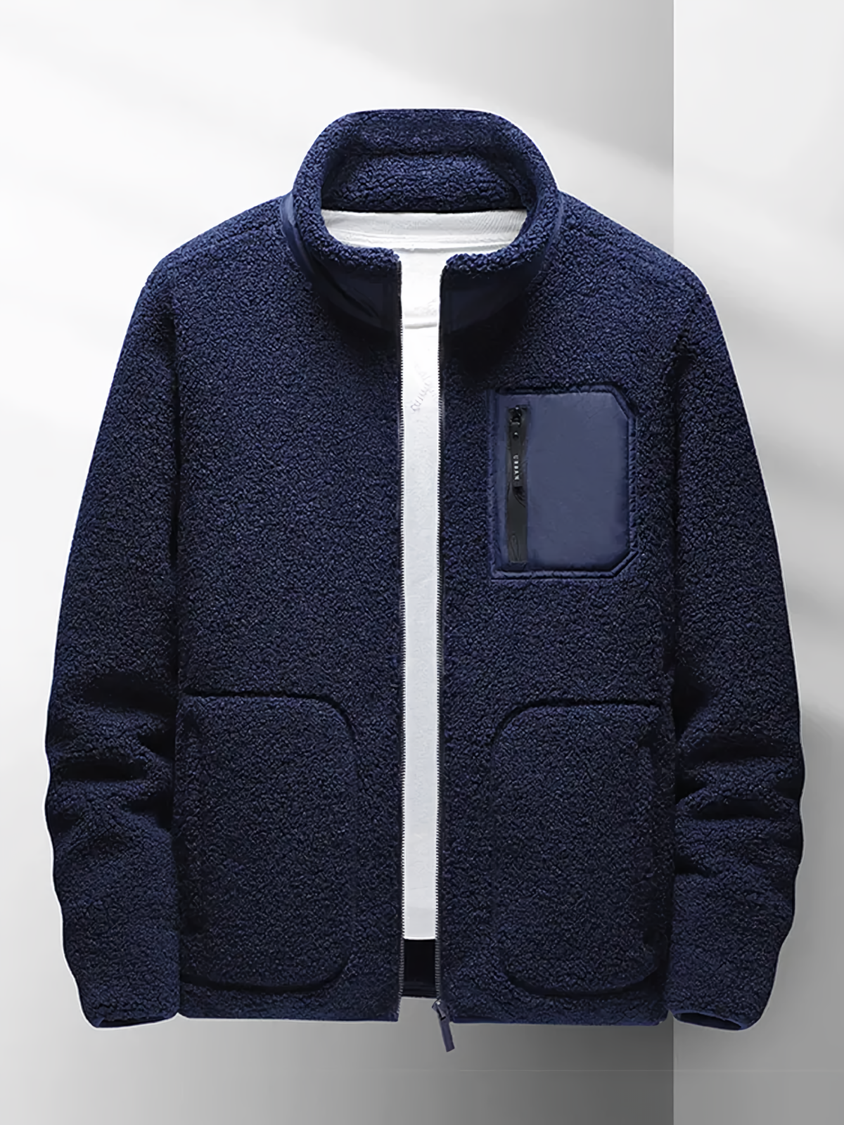 Fleece Jacket - Full Zip Warm Men's Fleece-Coats & Jackets-Chaps London-Chaps London