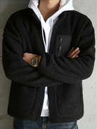 Fleece Jacket - Full Zip Warm Men's Fleece-Coats & Jackets-Chaps London-Chaps London