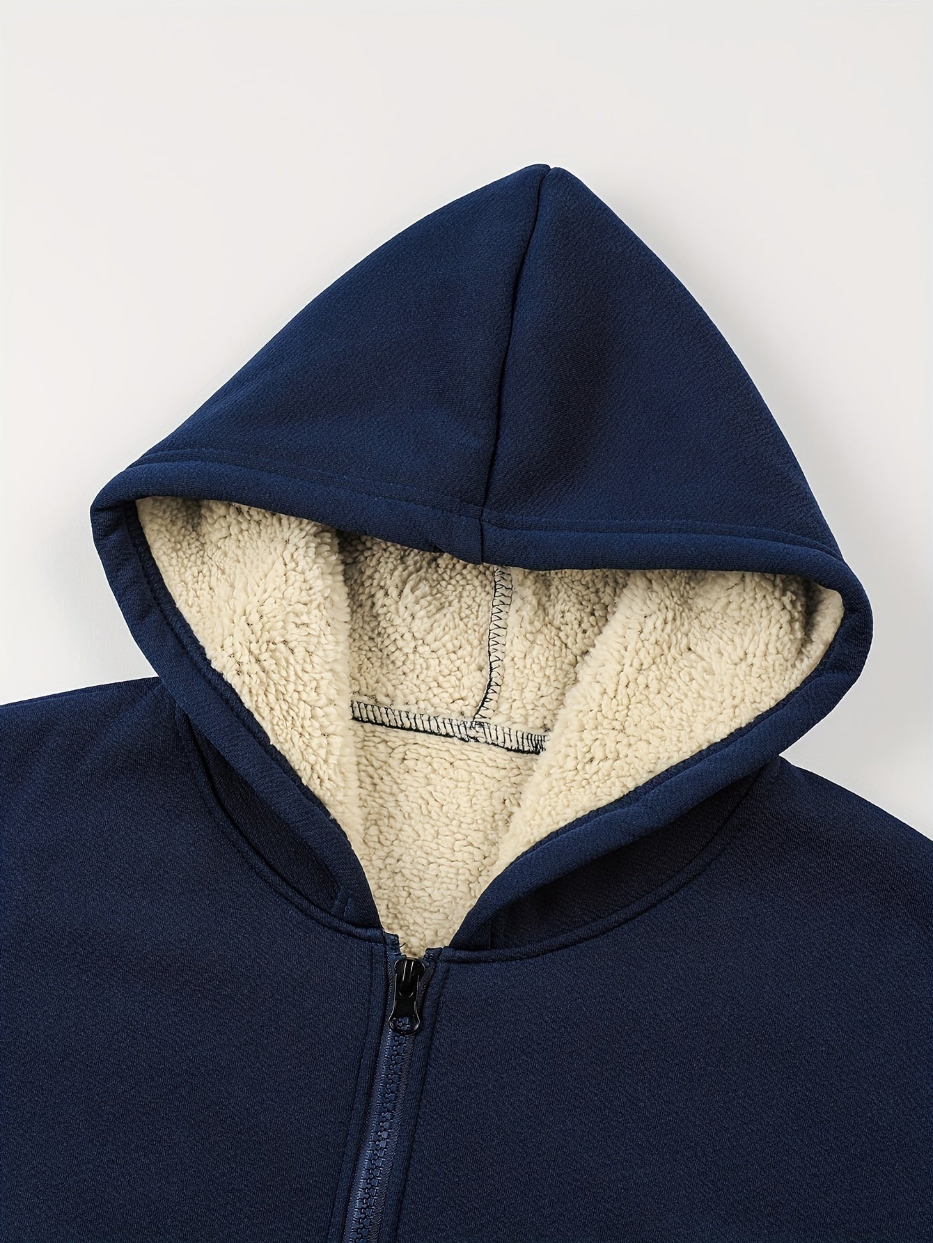 Fleece Lined Hoodie - Warm - Winter - Zip-Up Hoodie - Men's Hoodie-Chaps London-Chaps London