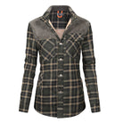 Fleece Lined Jacket - Men's Check Overshirt-Winterjacken-Chaps London-Chaps London