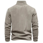 Fleece Pullover - Quarter Zip - Warm - Fleece Sweater - Men's Half Zip Fleece-Chaps London-Chaps London