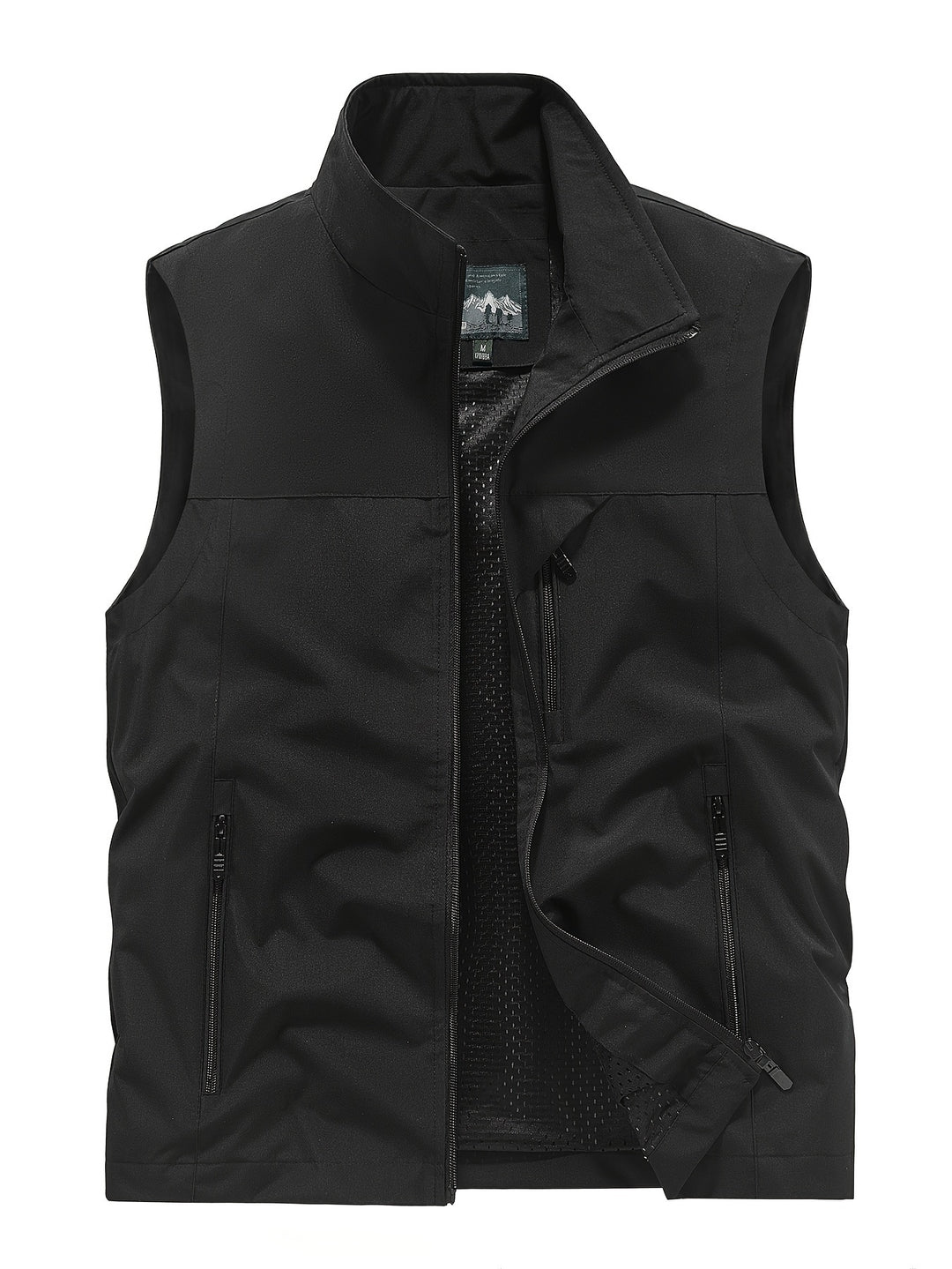 Gilet - Lightweight Sleeveless Outdoor Men's Gilet-Men's Vest-Chaps London-Black-XS-Chaps London