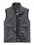 Gilet - Lightweight Sleeveless Outdoor Men's Gilet-Men's Vest-Chaps London-Gray-XS-Chaps London