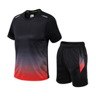 Gym Co Ord Set - Men's Quick Dry Two Piece-Outfit Sets-Chaps London-Red-XS-Chaps London