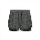 Gym Shorts - 2 in 1 Men's Sport Shorts-Sportbroek man-Chaps London-Camouflage-S-Chaps London