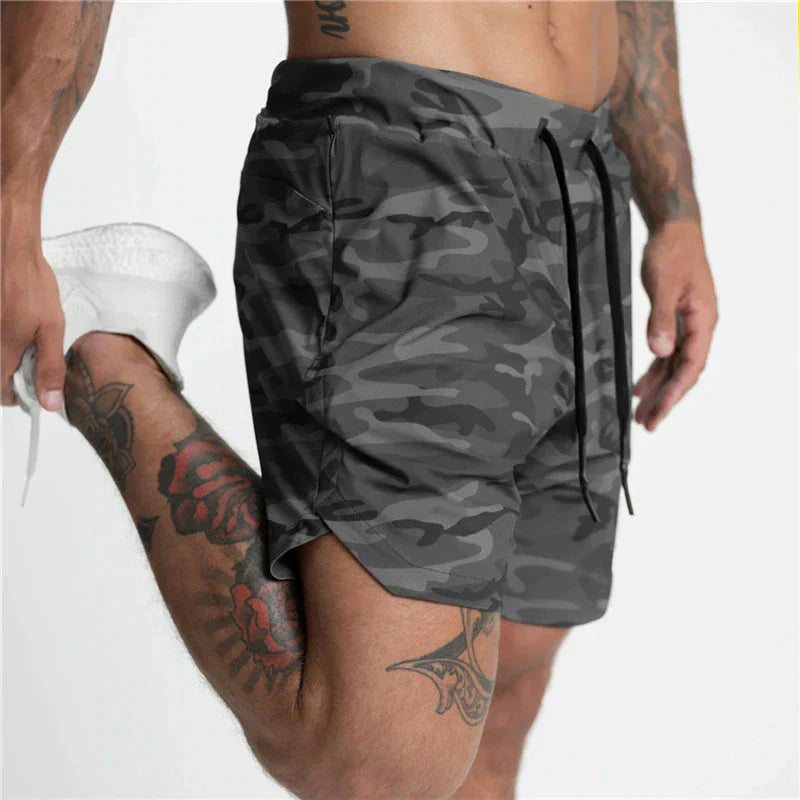 Gym Shorts - Lightweight Drawstring Men's Sport Shorts-Shorts-Chaps London-Chaps London