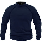 Half Zip Fleece Jumper - Warm Outdoor Men's Fleece-Trui man-Chaps London-Navy Blue-S-Chaps London
